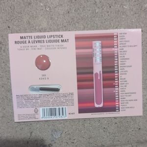 Kylie Cosmetics Matte Liquid Lipstick Sample Cards X2